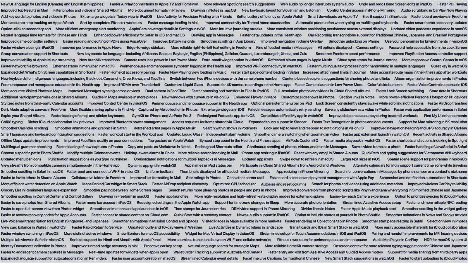 The iOS 27 changelog is a sight to behold. | Image by Apple - I tried iOS 27 on my iPhone, and these feature steal the show (so far)