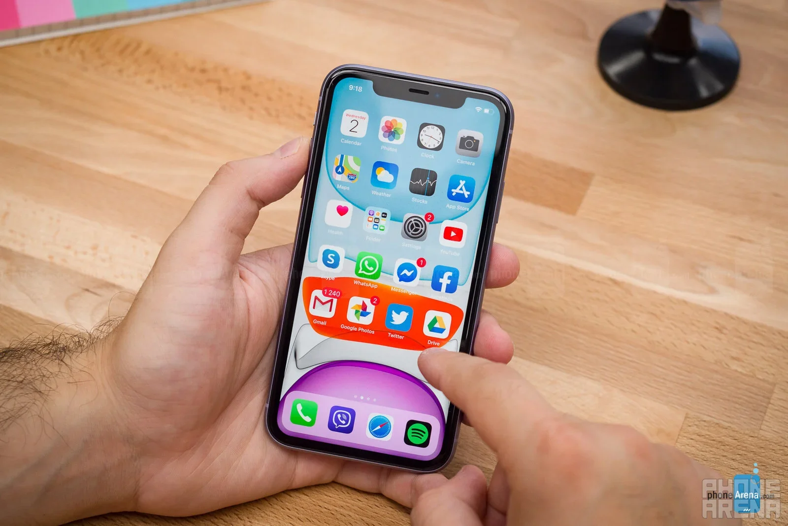 Look at those bezels, man. | Image by PhoneArena - The resurrection of the iPhone 11 is the miracle I didn't need, nor want