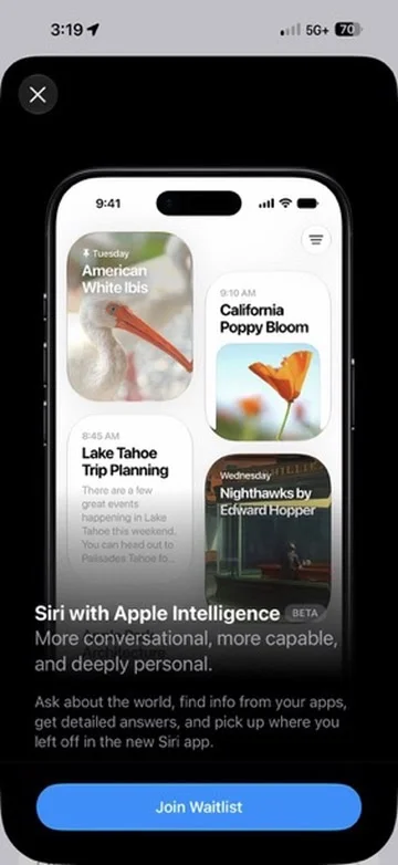 If you have the iOS 27 Beta installed, you can join the Siri AI waitlist. | Image by Android Headlines - Want the new Siri AI? You better get on this list ASAP