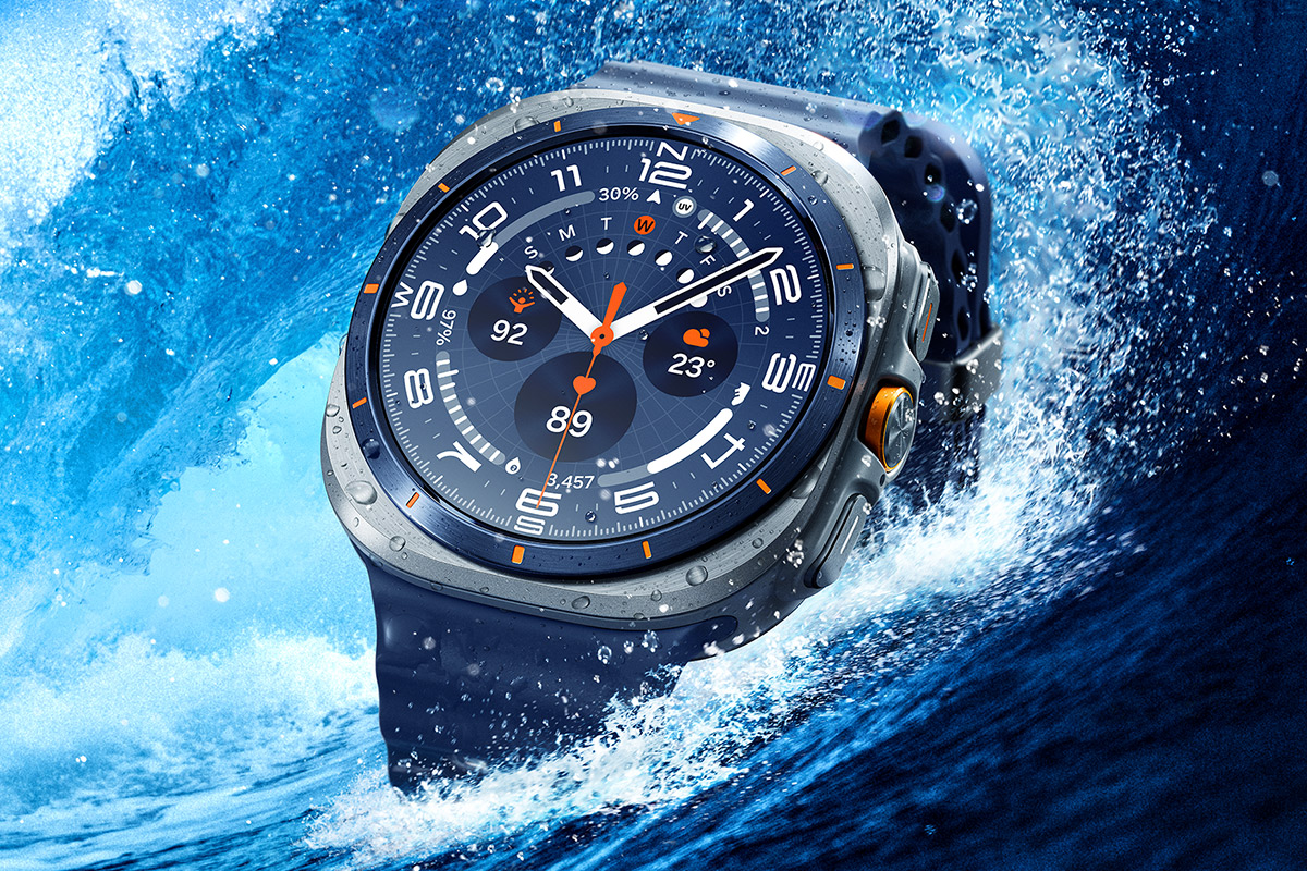 A design refinement isn't out of the question, either. | Image by Samsung - The Galaxy Watch Ultra 2 may get the upgrade it deserves after all