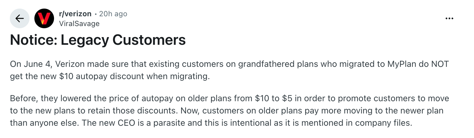 verizon autopay grandfathered myplan
