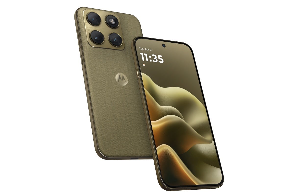 Motorola Edge (2026) front and back