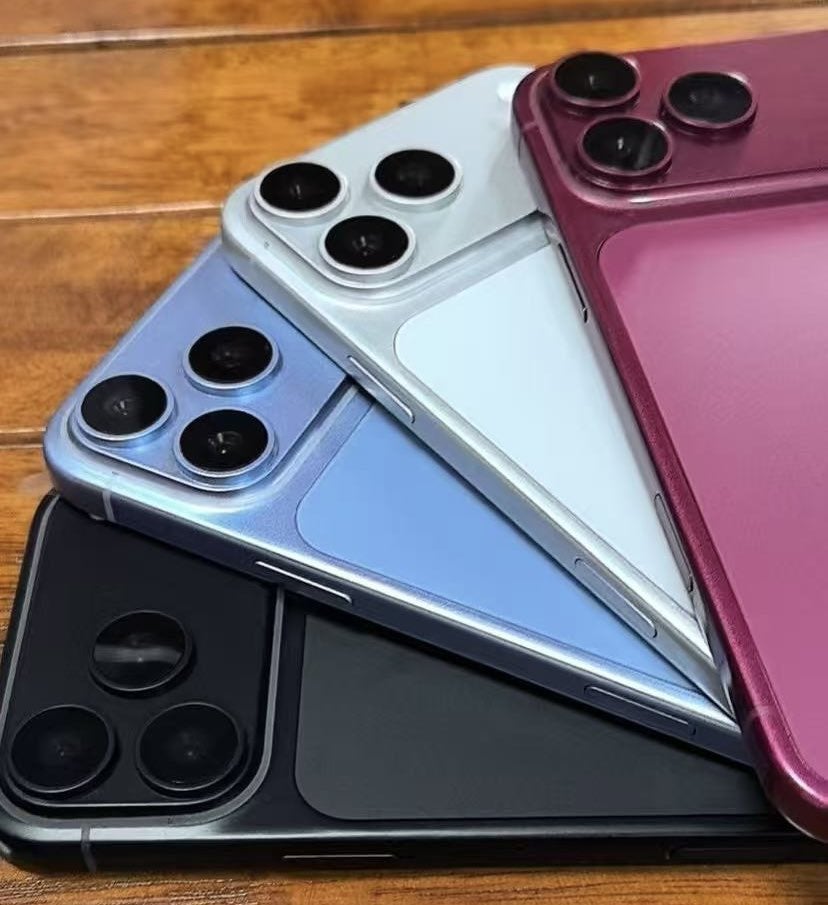 Leaked iPhone 18 Pro colors and dummy units