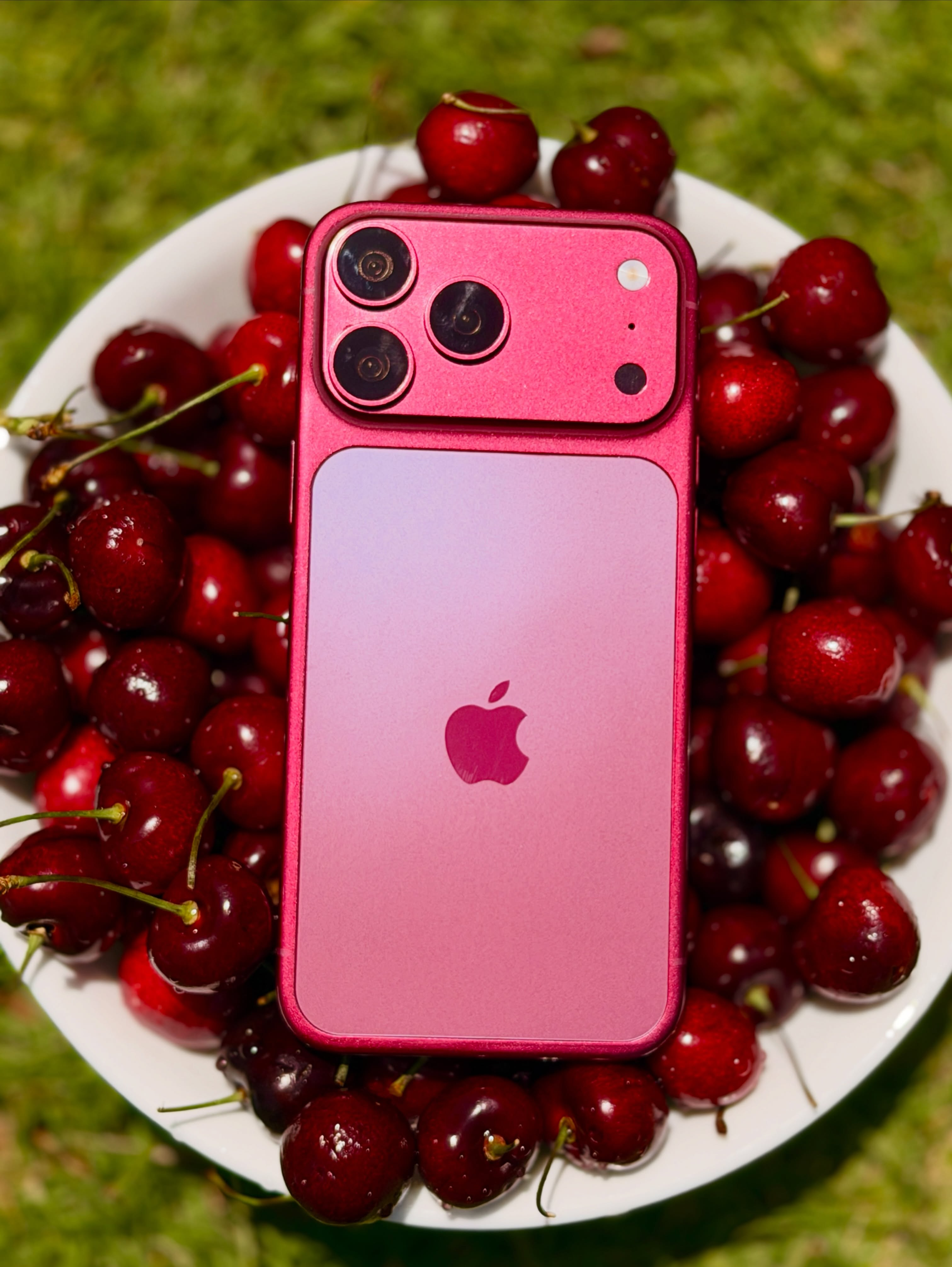 Leaked Dark Cherry iPhone 18 Pro Max