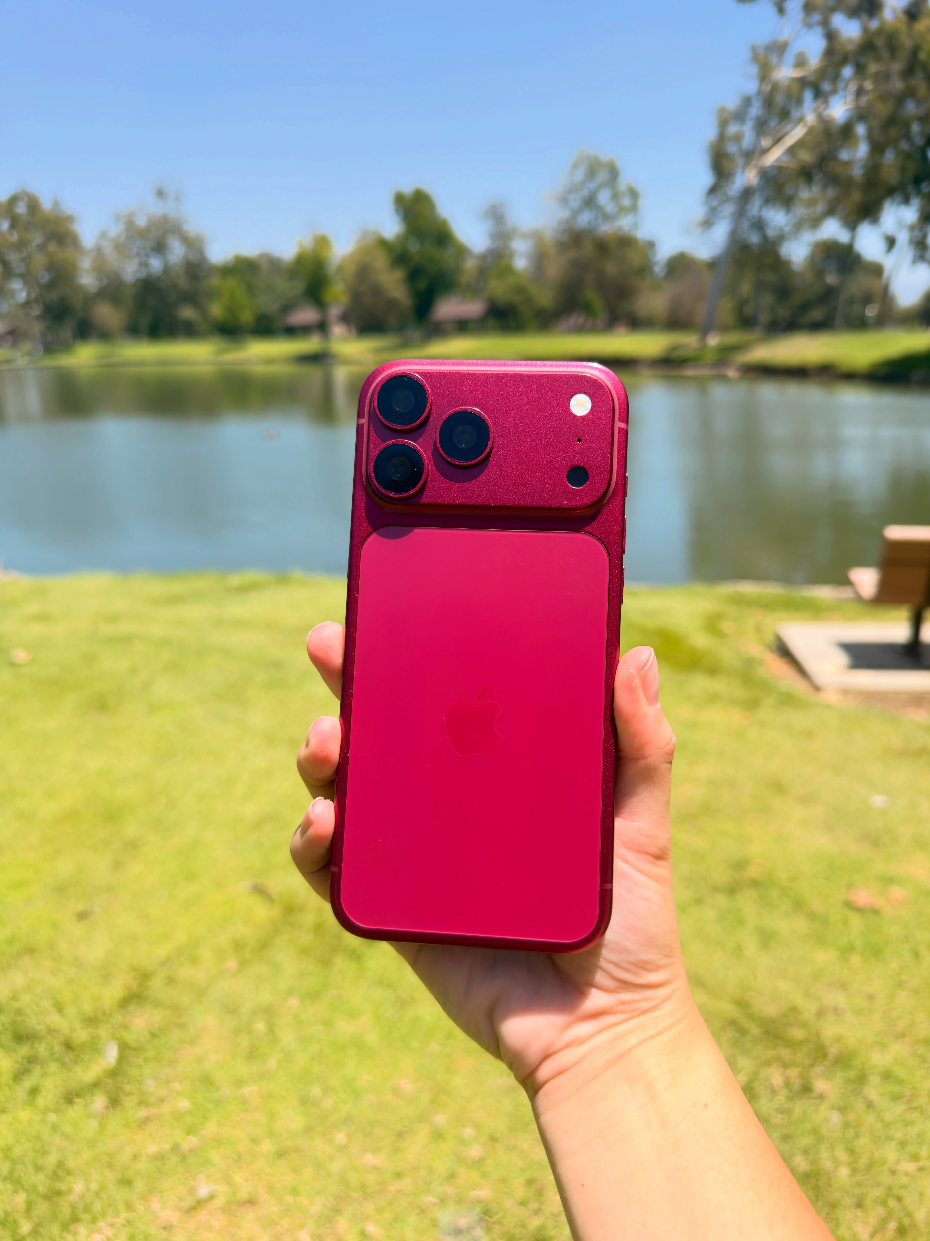 Leaked Dark Cherry iPhone 18 Pro Max