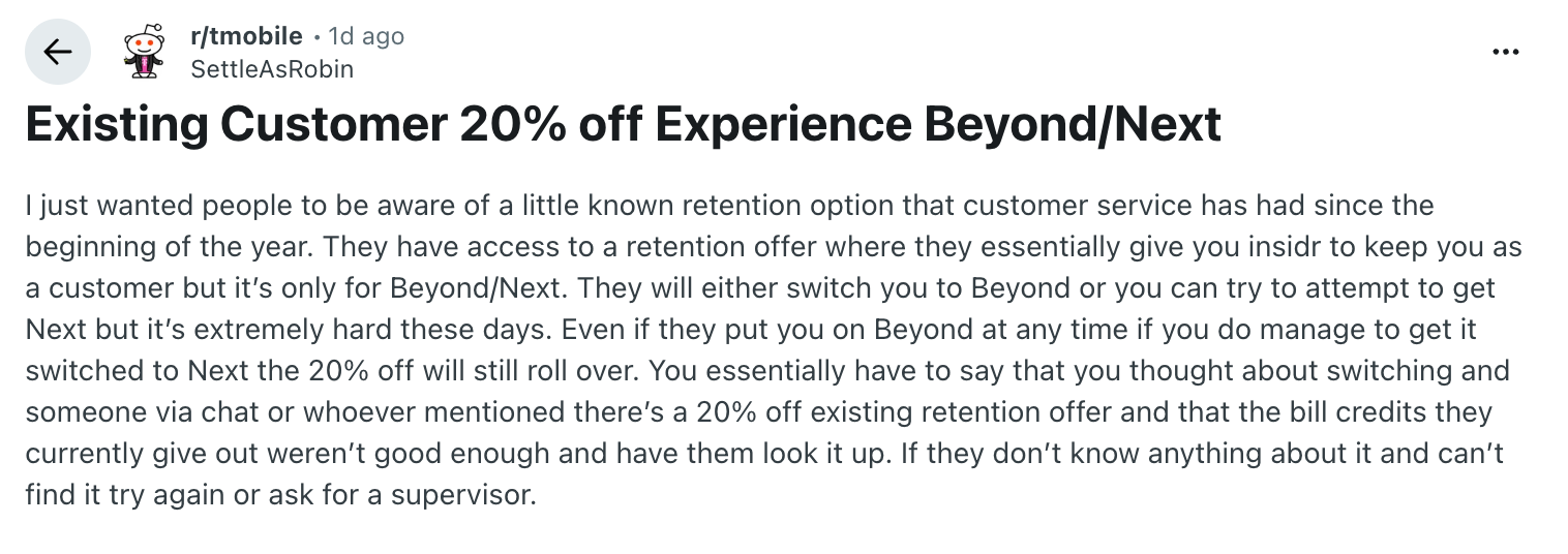 t-mobile insider discount code trick