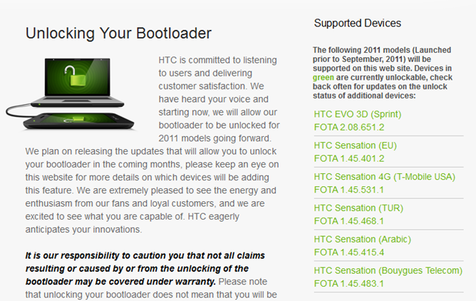 Go to HTCDev.com to unlock the bootloader on your HTC Sensation 4G - Sensational news as the bootloader can now be unlocked on T-Mobile's HTC Sensation 4G
