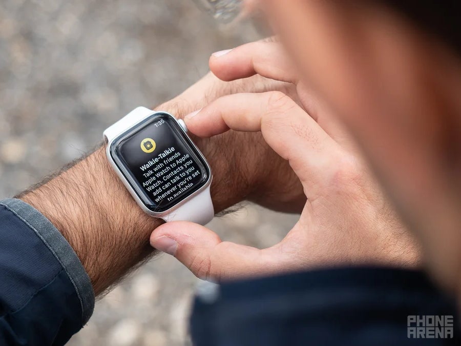 Walkie-Talkie app on Apple Watch