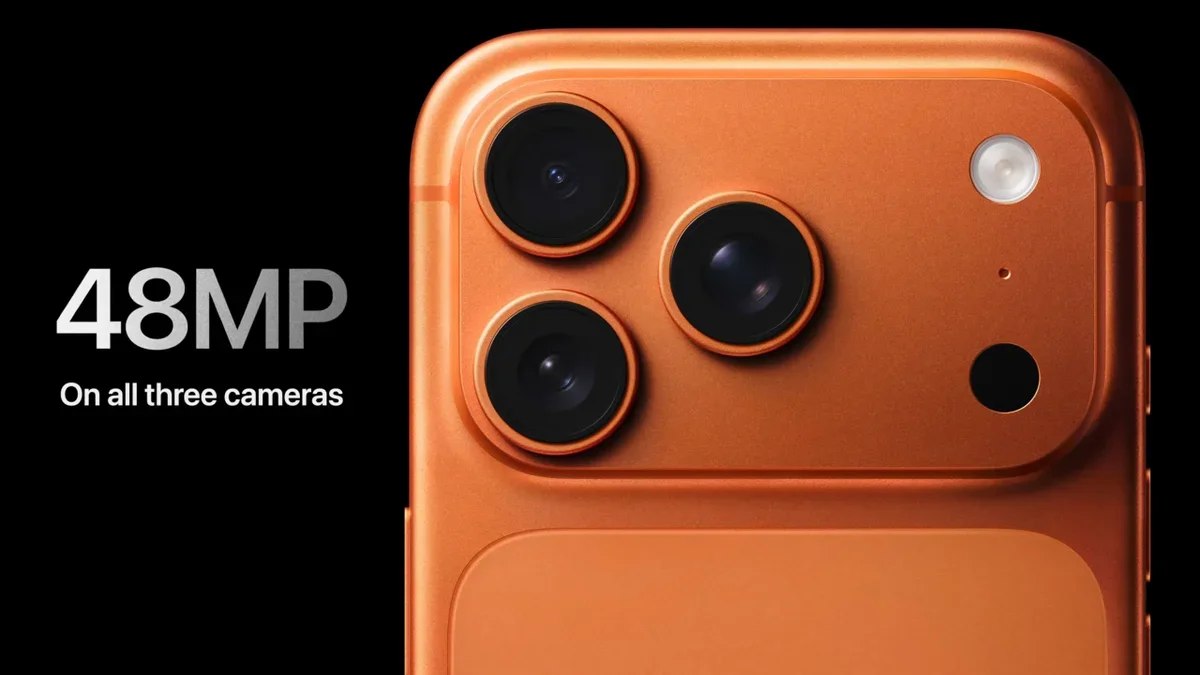 Apple's iPhone 17 Pro donated its moniker to Xiaomi last year. | Image by Apple - Apple inspires Xiaomi yet again in the worst possible way