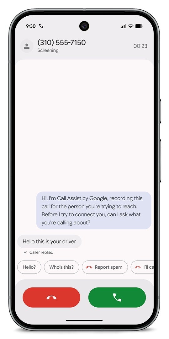 Manual Call Screen lets Call Assist answer unknown numbers and show you who is calling. | Image by Google - Google just dropped its biggest update of the year, and it hits Android, Pixel and Watch all at once