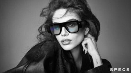 Marketing photo for SPECS. | Image by Steven Meisel - You can now pre-order AR smart glasses from a company that might surprise you