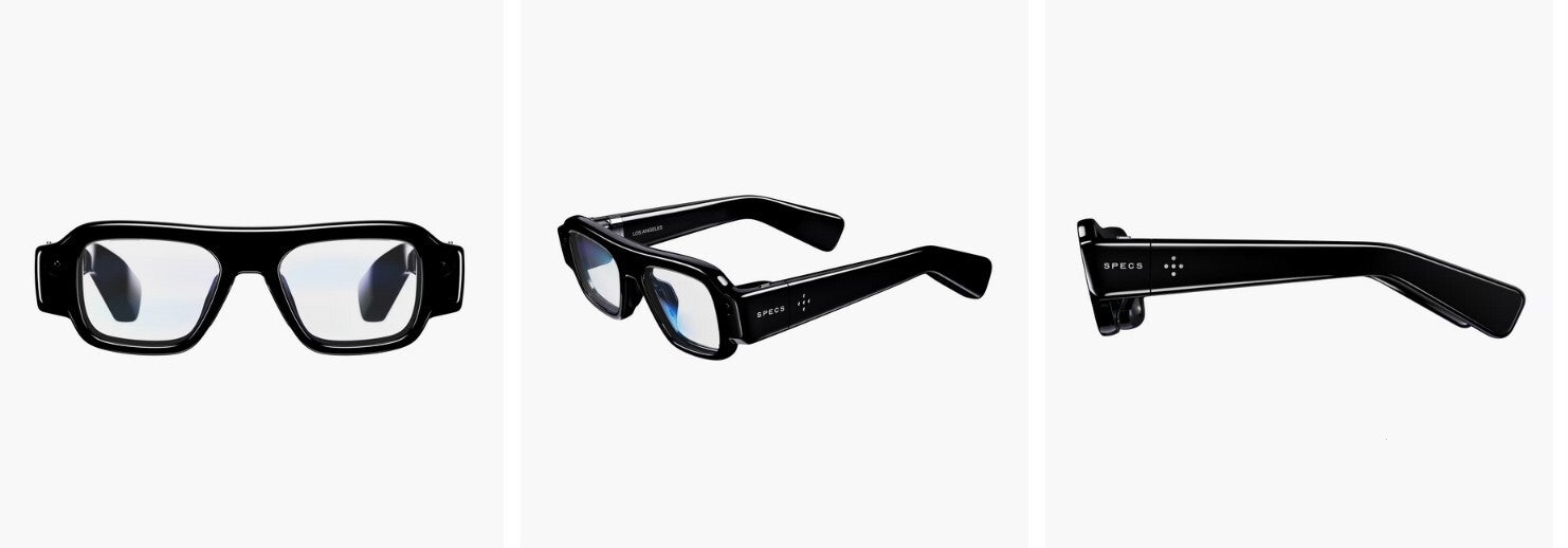 SPECS AR glasses from different angles.| Image by Snap - You can now pre-order AR smart glasses from a company that might surprise you