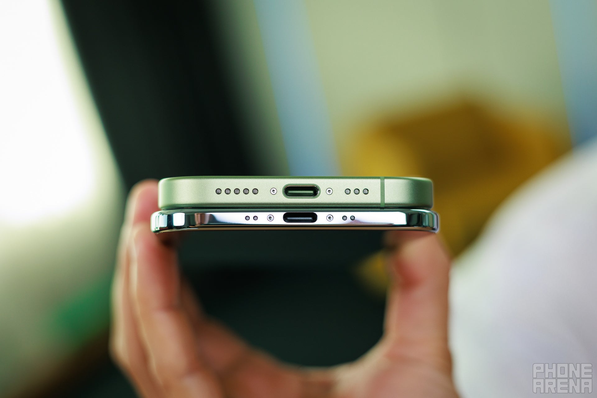 The iPhone Air is significantly thinner than the iPhone 17. | Image by PhoneArena - iPhone Air 2 is coming next spring with two massive upgrades you&rsquo;re going to love