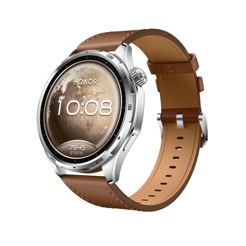 Brown honor watch.