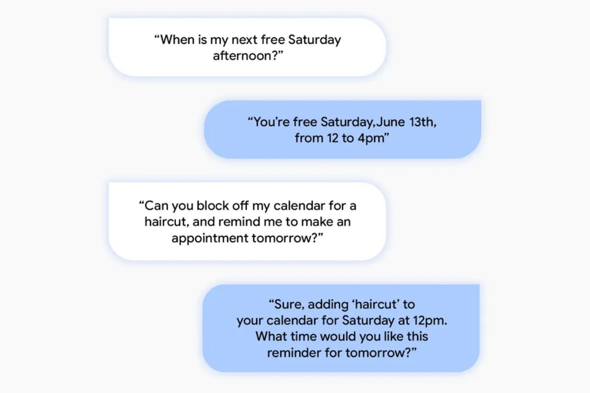 Multi-step Gemini conversation