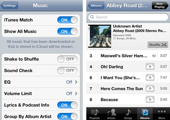 iTunes Match quietly brings music streaming to iCloud