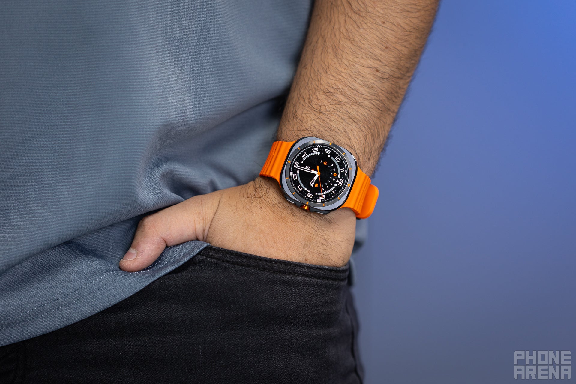 The original Apple Watch Ultra will still be able to connect with new iPhones. | Image by PhoneArena - You can officially blame AI for not getting watchOS 27 on the Apple Watch Ultra