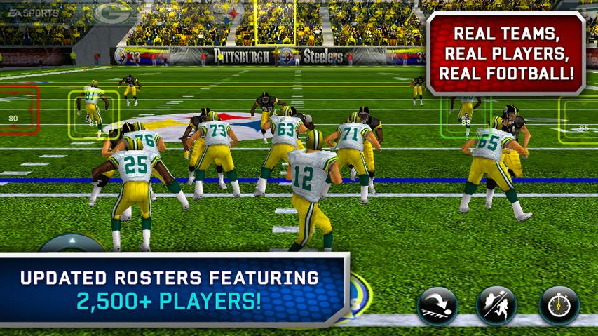 Take control of your favorite NFL team with Madden 12 - Madden 12 brings real NFL teams and players to your Android phone