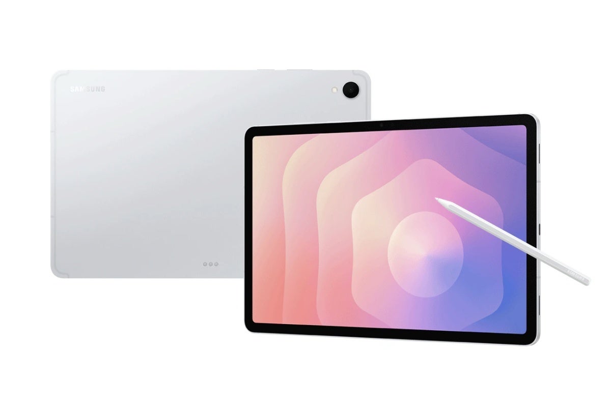 Samsung Galaxy Tab S11 in silver with S Pen
