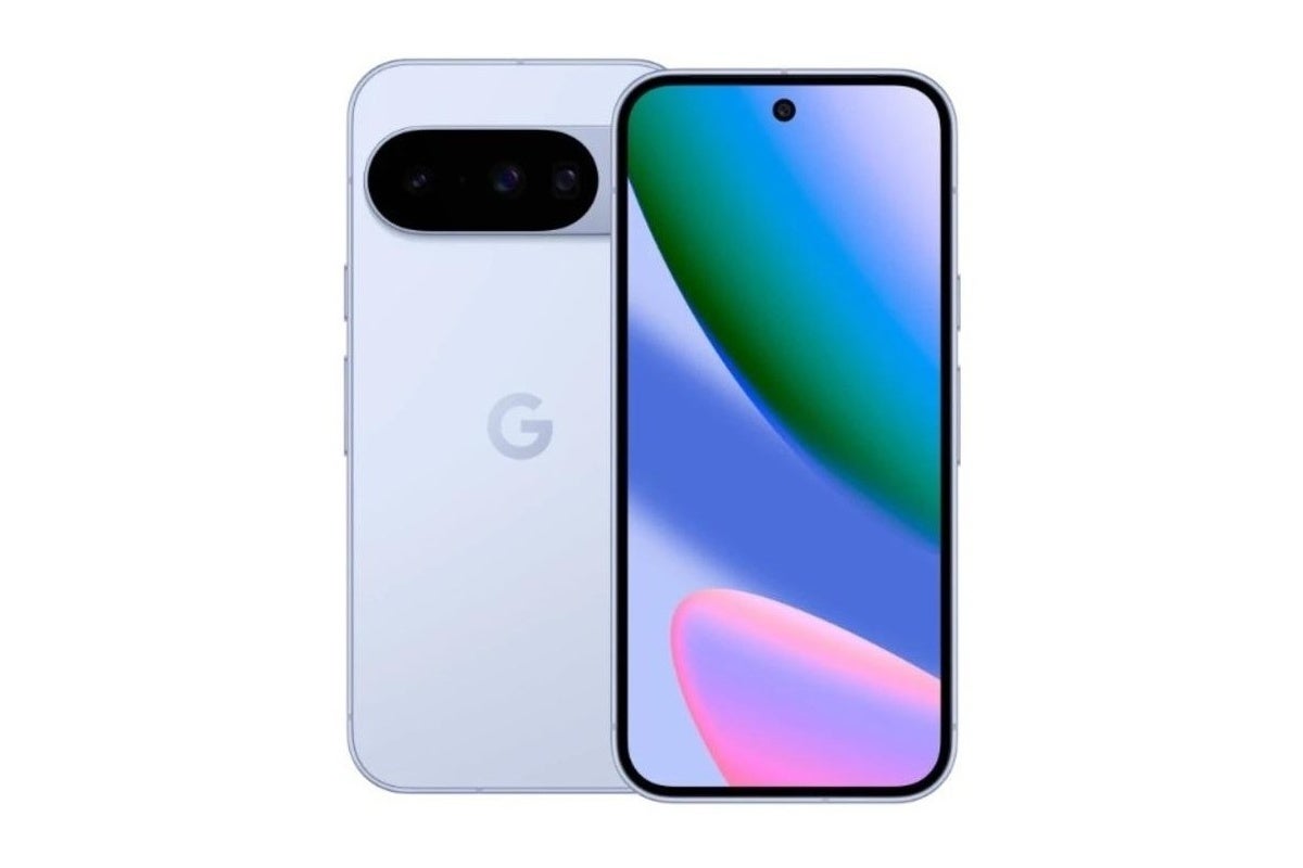 Google Pixel 10 in Frost color