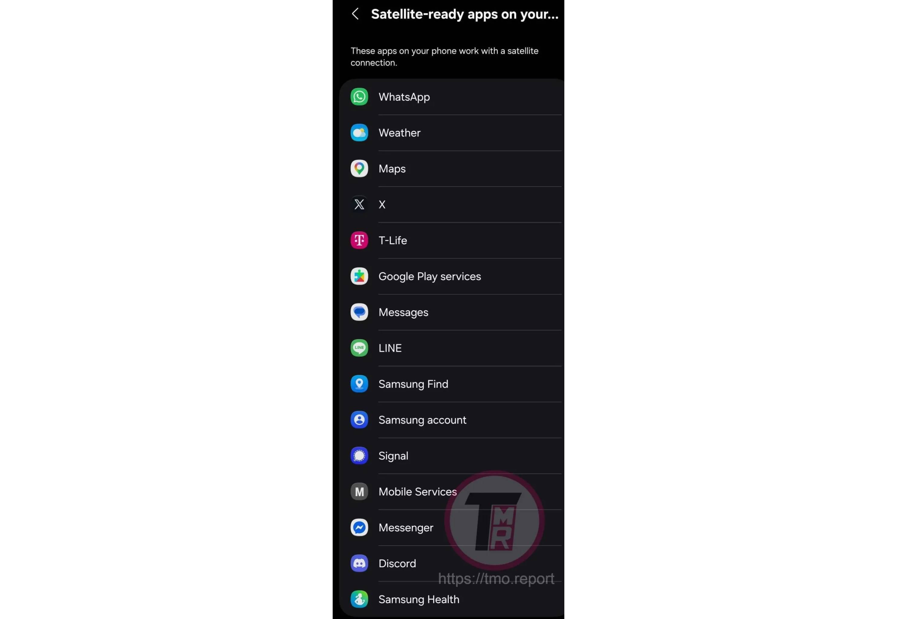 t-mobile t-satellite apps
