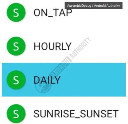 Image shows how Pixel&amp;#039;s Photo Shuffle would allow users to set frequency of the shuffle.