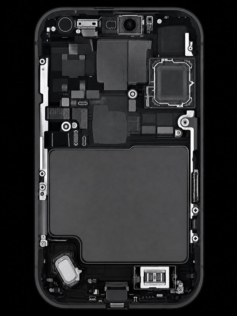 Leaked iPhone 18 Pro internal schematics.
