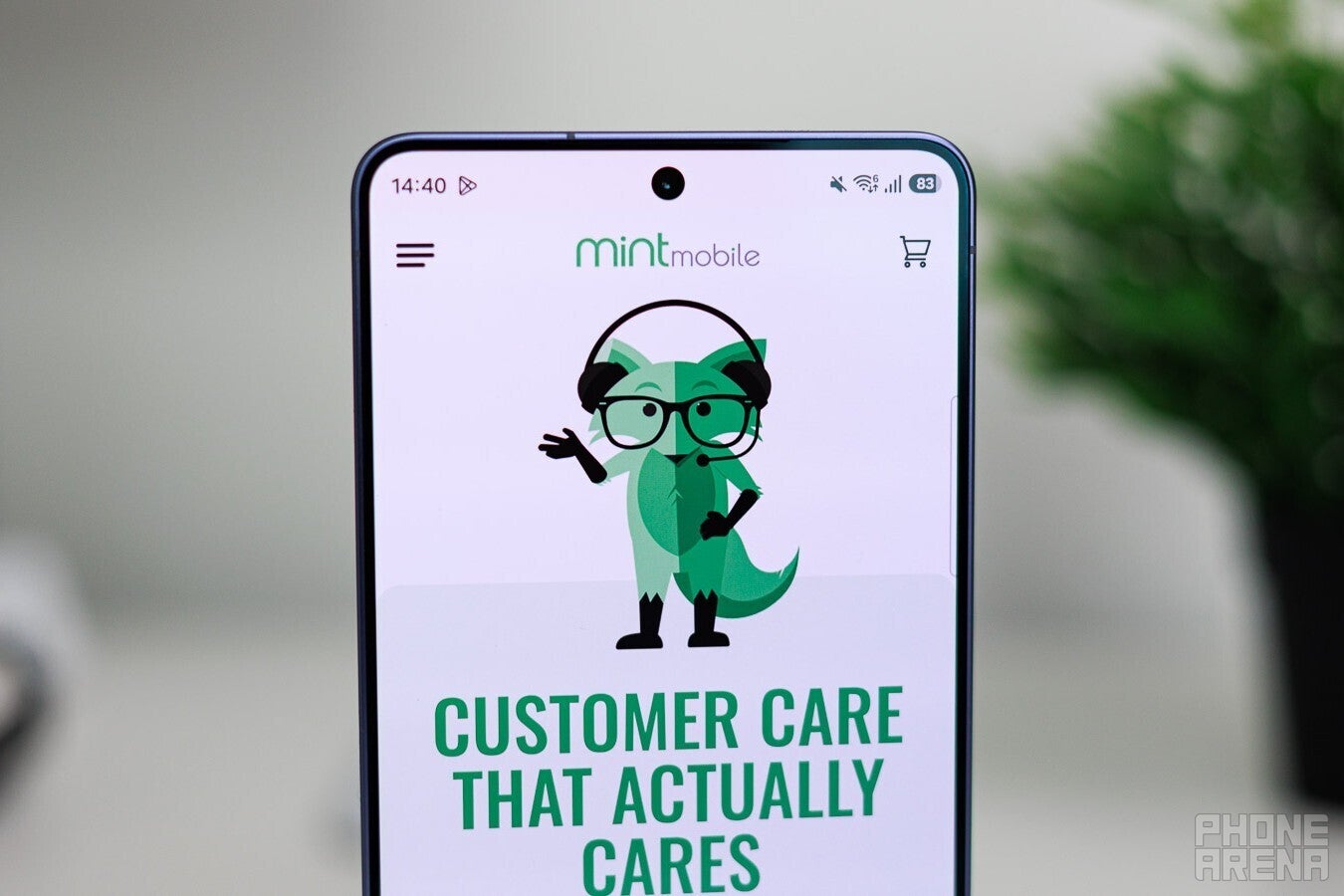 The customer care actually works. | Image by PhoneArena - Mint Mobile's all-in-one solution saves you hundreds for a limited time