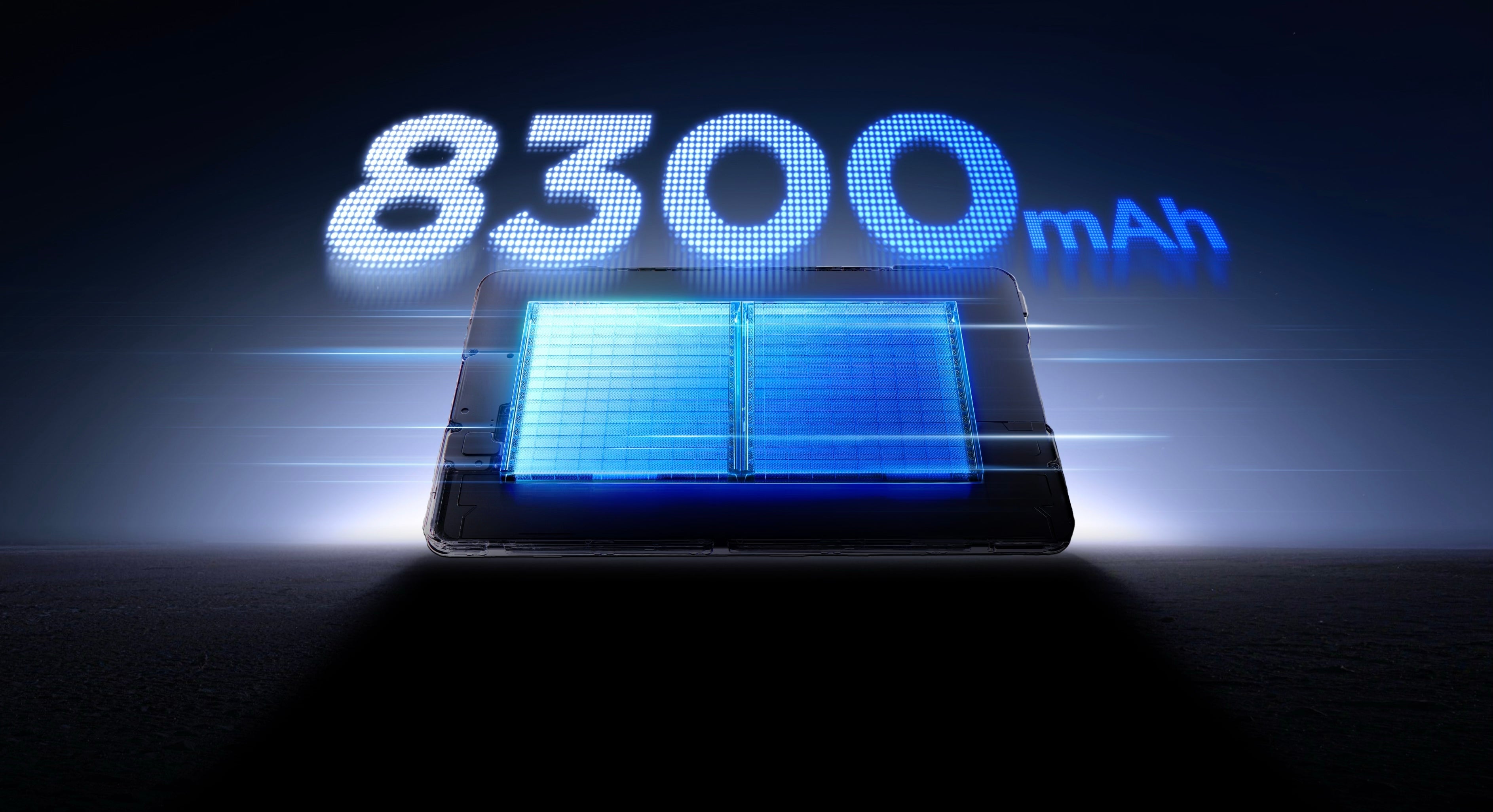 An 8,300 mAh cell for the win! | Image by RedMagic - The RedMagic Gaming Tablet 5 Pro is so dope it'll make you forget about gaming on your Galaxy S26 Ultra
