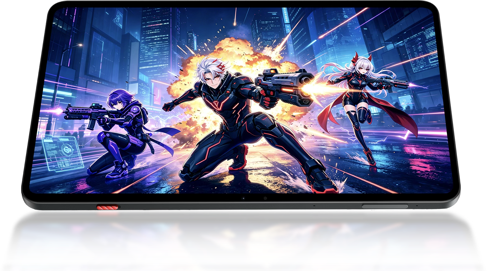 Are you ready for a quick six-hour gaming session? | Image by RedMagic - The RedMagic Gaming Tablet 5 Pro is so dope it'll make you forget about gaming on your Galaxy S26 Ultra