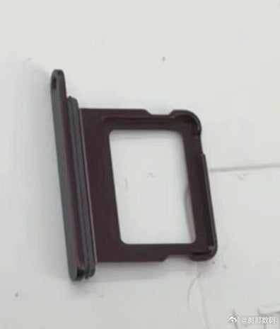 The alleged iPhone 18 Pro dark cherry SIM tray. | Image by Instant Digital - Another iPhone 18 Pro leak reveals its fancy new color and confirms some bad news