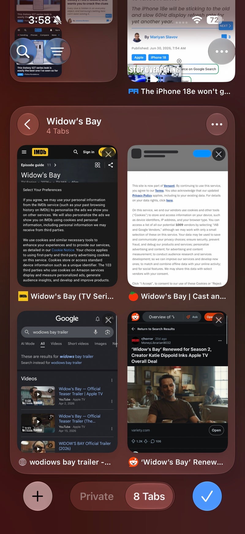 Automatic Tab Organization is the type of new feature that Apple was once known for.