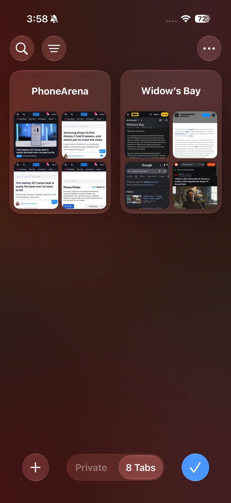 Automatic Tab Organization is the type of new feature that Apple was once known for.