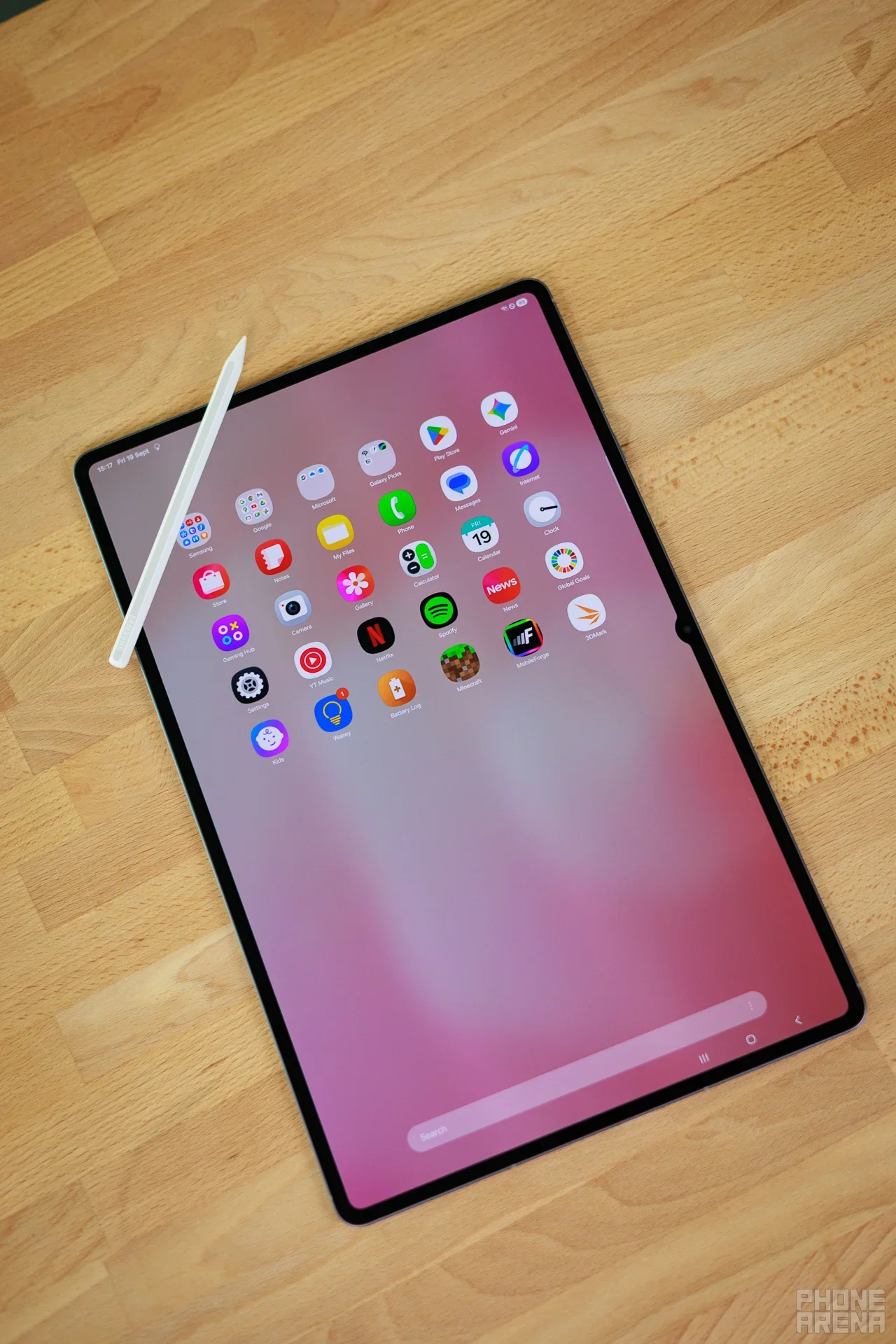 Yes, it's big. | Image by PhoneArena - Shooting on the Oppo Find X9 Ultra, editing on the Galaxy Tab S11 Ultra: still not good enough