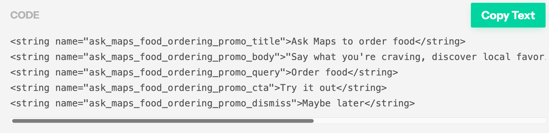 google maps order food