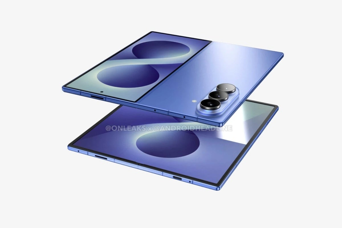 Leaked Samsung Galaxy Z Fold 8 Ultra design