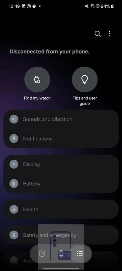 Device settings tab now features a cleaner look and new shortcuts.