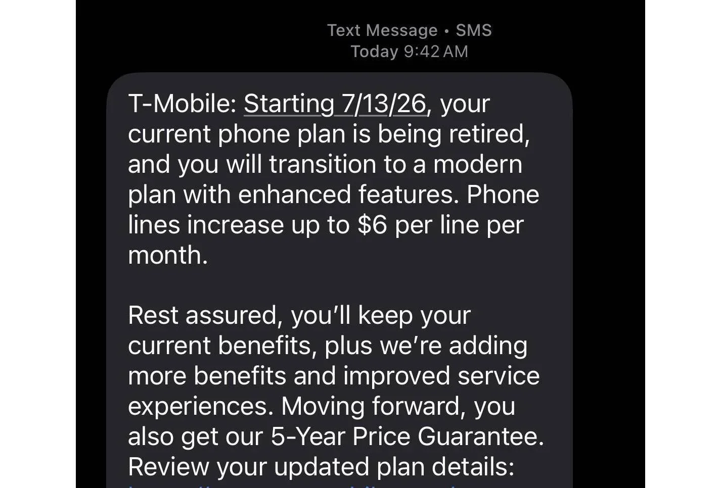 t-mobile plan migration price hike