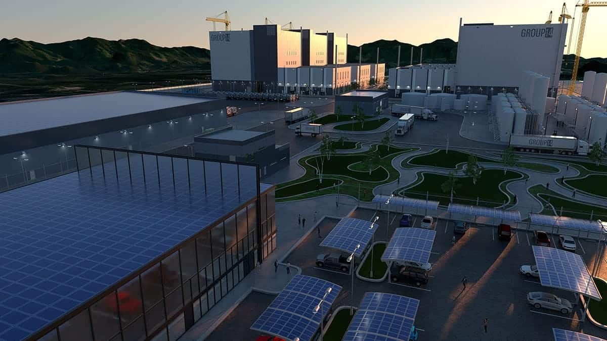 Group14's BAM2 factory in Moses Lake, WA, the world&rsquo;s largest factory for advanced silicon battery materials. | Image by Group14 - The US has a secret weapon against Galaxy's next-gen dream battery, and Apple could benefit