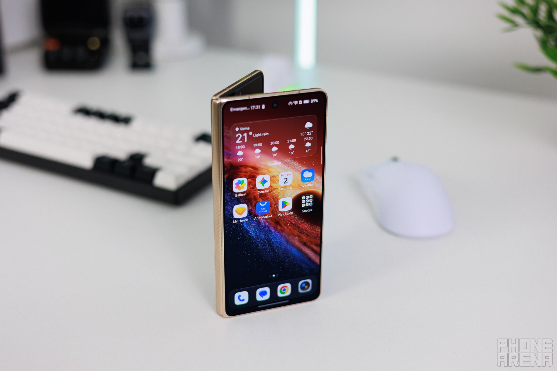 The Honor Magic V6 is already worth a lot of attention. | Image by PhoneArena - Forget the Galaxy Z Fold 8 and iPhone Ultra, this wide foldable will have everything you&rsquo;d dream of