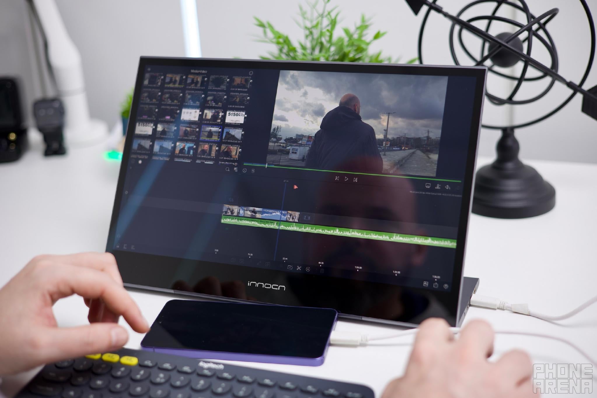 Full-out video editor | Image by PhoneArena - How the Samsung Galaxy S26 replaced my entire PC for a week