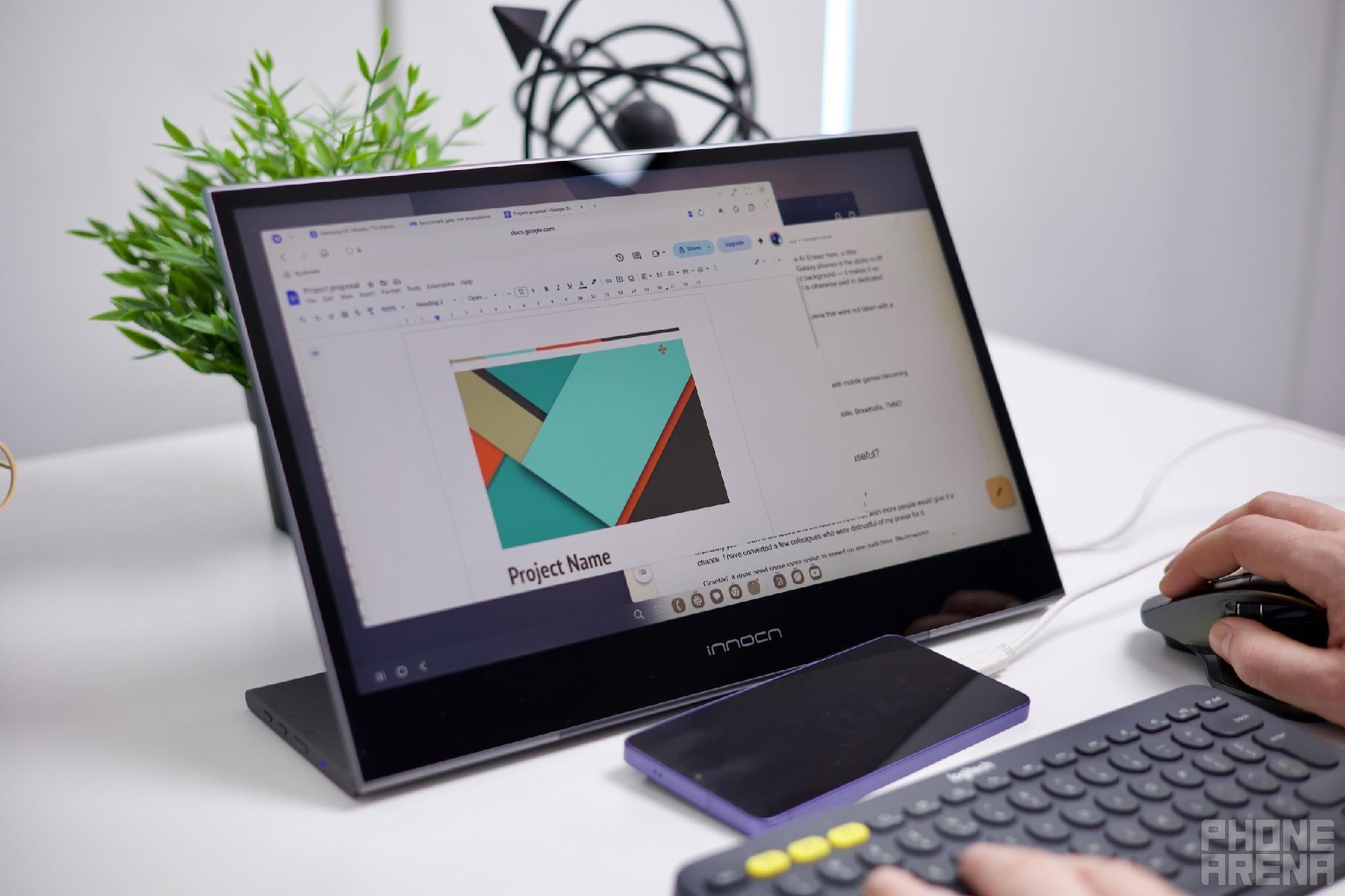 The tools you need are getting smaller | Image by PhoneArena - How the Samsung Galaxy S26 replaced my entire PC for a week