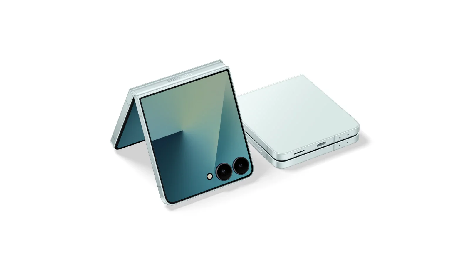 The Mint color was Samsung.com exclusive last year. | Image by Samsung - Galaxy Z Flip 8 leak reveals three stunning colors, and I know some of you will love one of them
