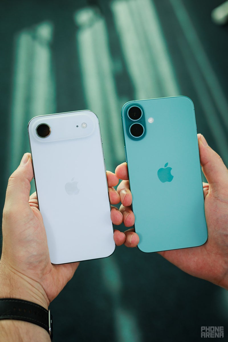 iPhone Air vs the iPhone 16 Plus it replaced | Image by PhoneArena