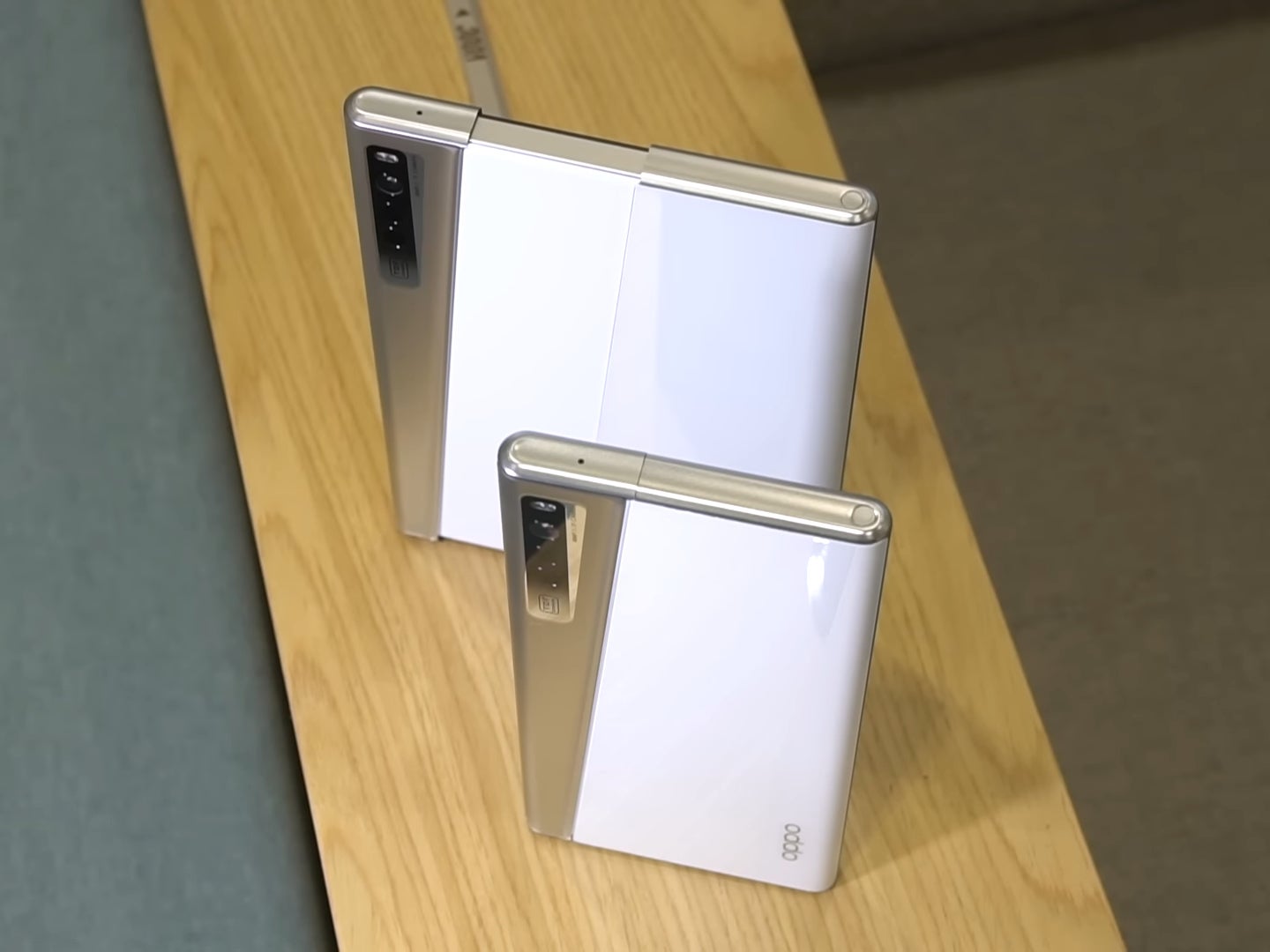 Oppo rollable phone prototype