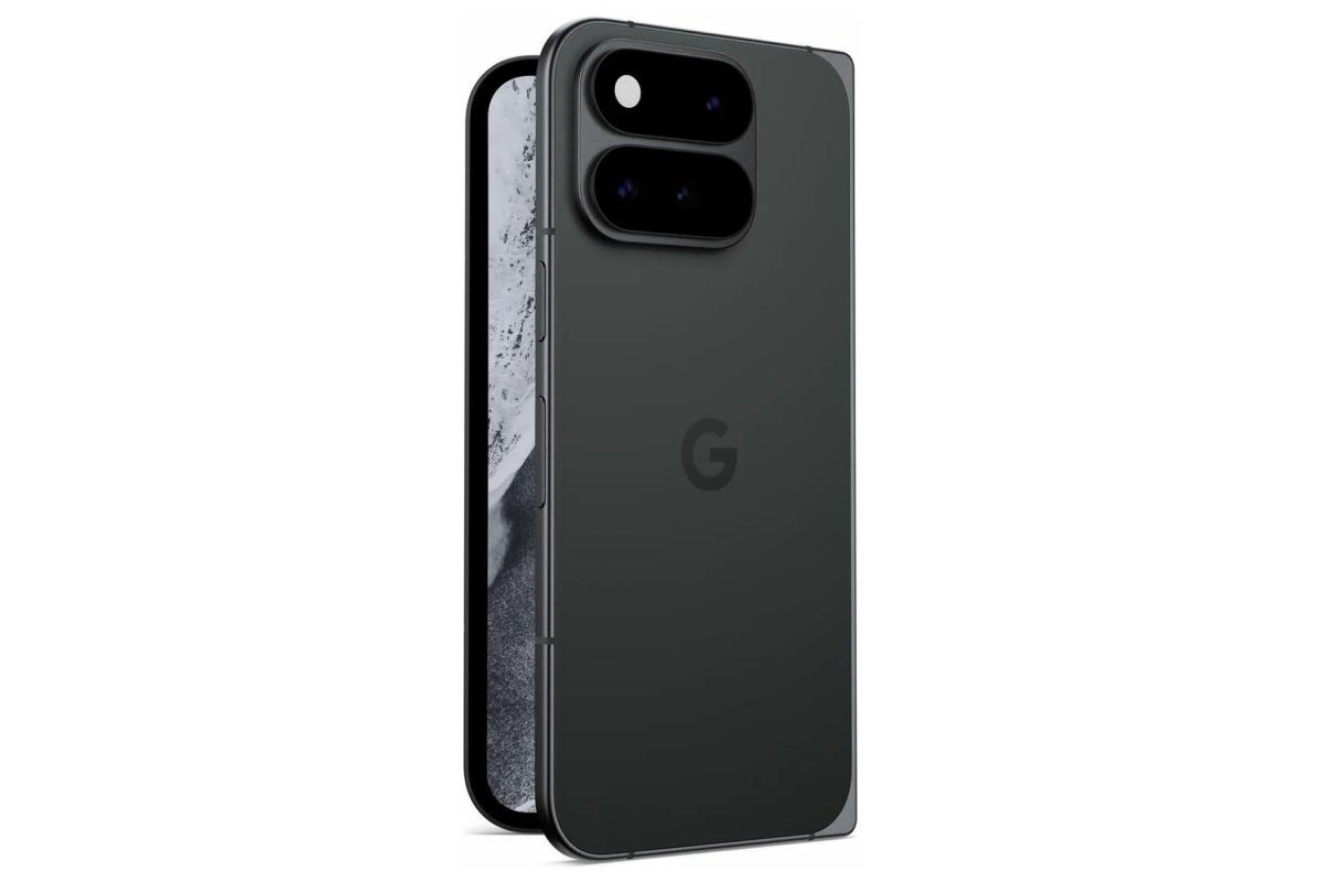 Leaked Pixel 11 Pro Fold image in Midnight color
