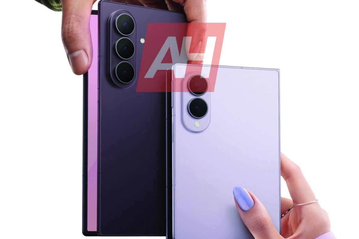 Leaked Galaxy Z Fold 8 and Z Fold 8 Ultra promotional image