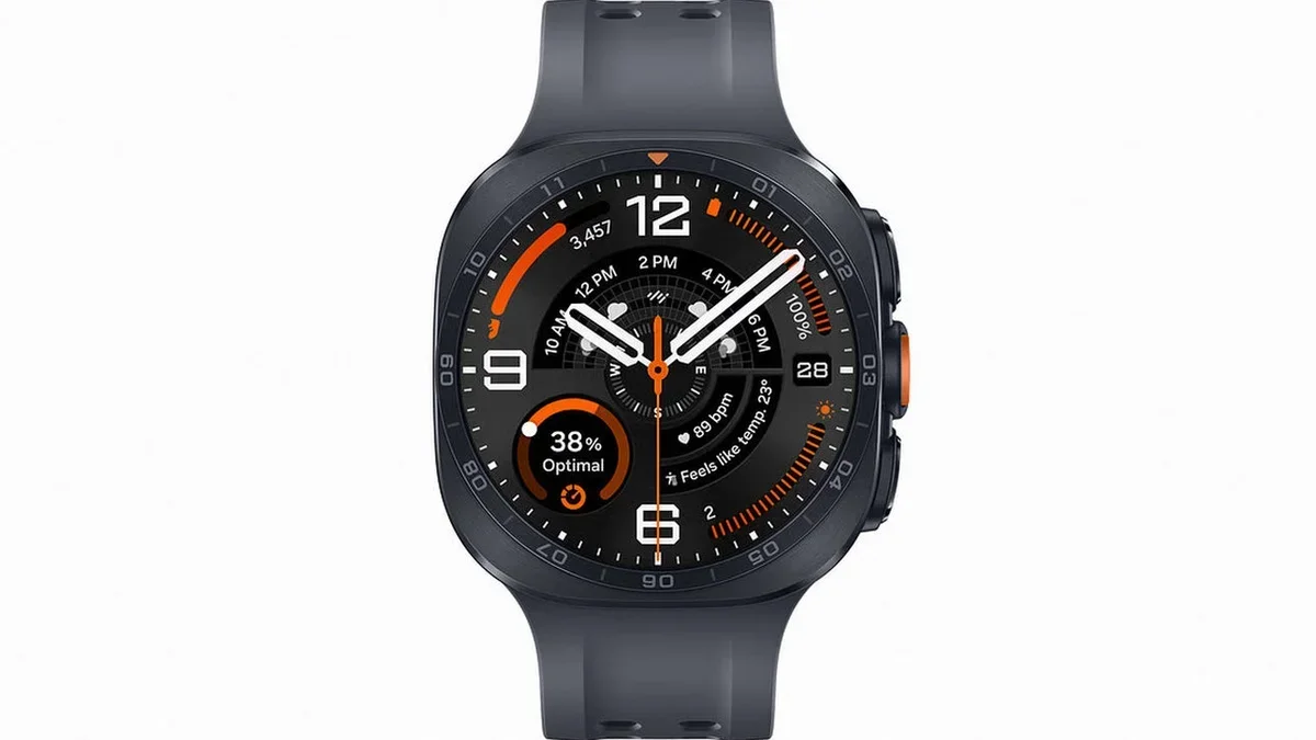 Leaked render of the Galaxy Watch Ultra 2. | Image by Evan Blass - Galaxy Unpacked 2026 is days away: how to watch and what to expect from the Fold 8, Flip 8 and more