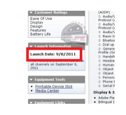 September 8th will be the launch date for the Motorola DROID BIONIC - Motorola DROID BIONIC appears in Verizon&#039;s internal Equipment Guide confirming September 8th launch