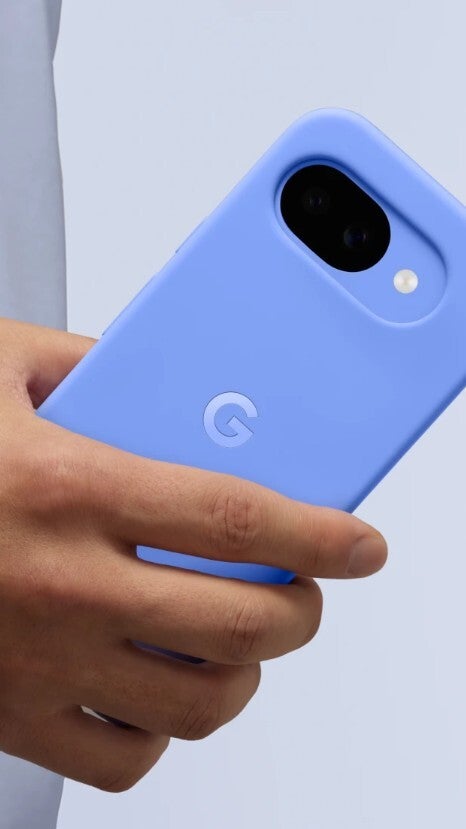 Someone holding Pixel 10a in their hand.
